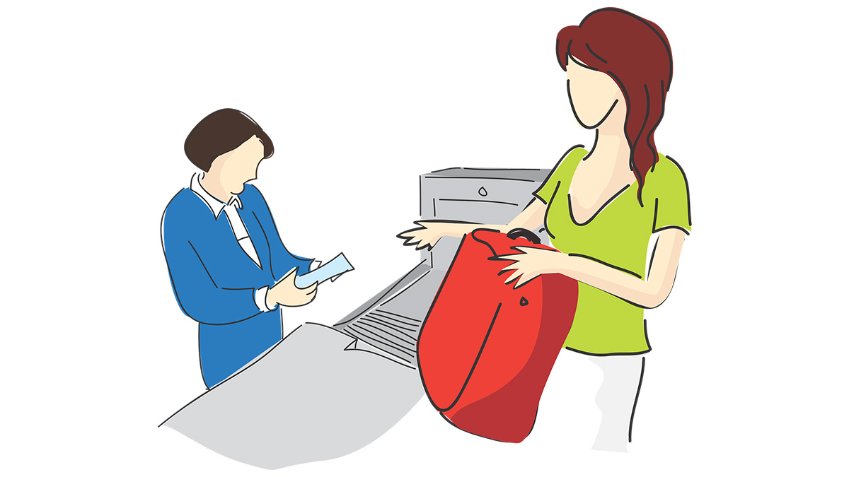 ¿Te meterías en un escáner de seguridad para que no te roben el bolso?