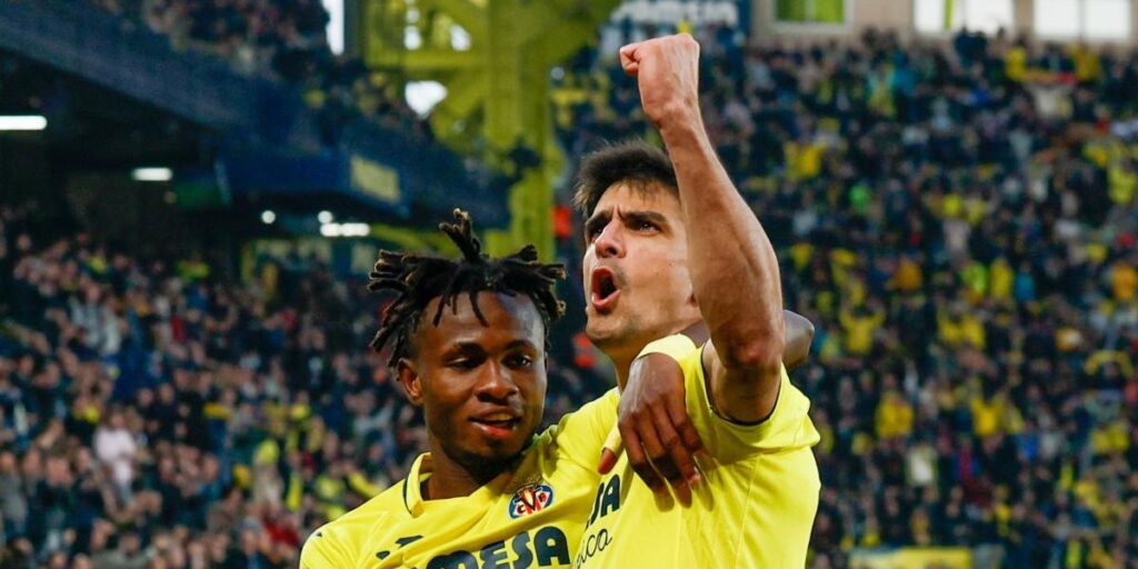 ¡Gerard Moreno adelanta al Villarreal con un espléndido zapatazo!
