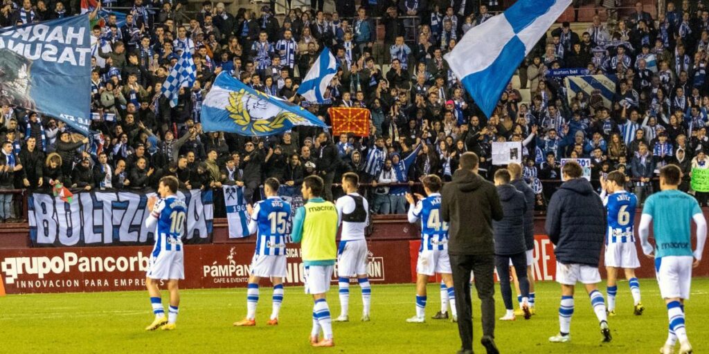 0-1: Navarro y Brais meten a la Real en octavos