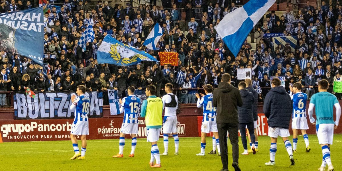 0-1: Navarro y Brais meten a la Real en octavos