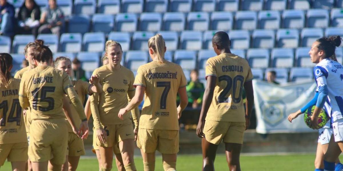 0-3: Doblete de Oshoala en un triunfo a medio gas