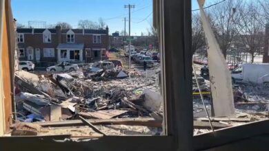 Estallido la madrugada de Año Nuevo en casas de hilera deja heridos y desplazados en Miller Street