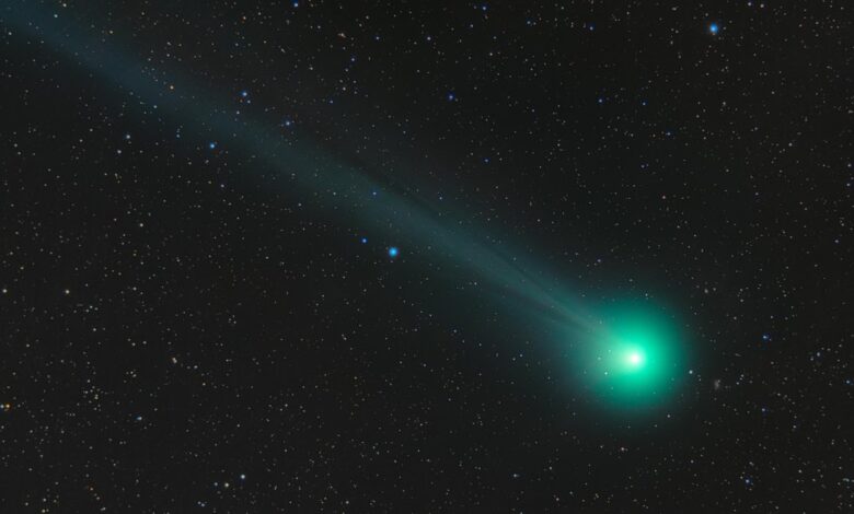 a partir de esta fecha podrás observar un cometa verde brillante, el último en el sistema solar durante la Edad de Hielo