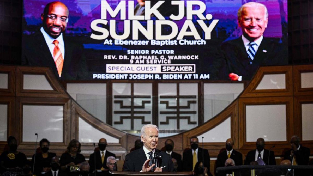 Biden llama a los estadounidenses a “prestar atención” al legado