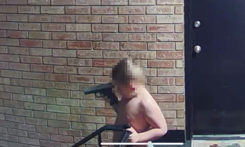 Arrestan a padre de Indiana después de que un menor fue visto con un arma en televisión