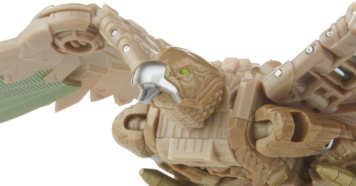 Diseño de Rise of the Beasts Airazor revelado por Hasbro