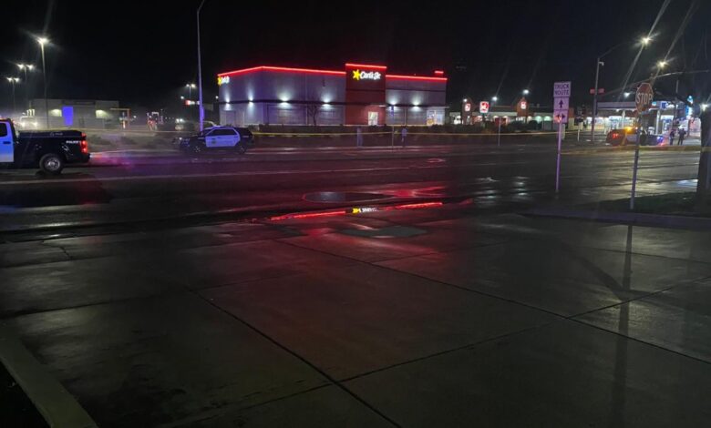 peatón muere atropellado por dos vehículos en Fresno