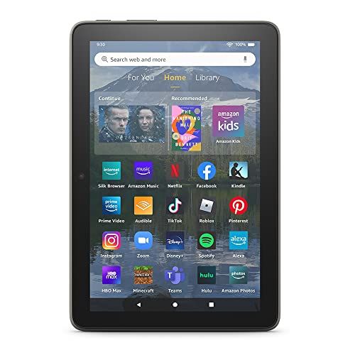 Tablet Amazon Fire HD 8 Plus totalmente nueva, pantalla HD de 8 Tablet Amazon Fire HD 8 Plus totalmente nueva, pantalla HD de 8