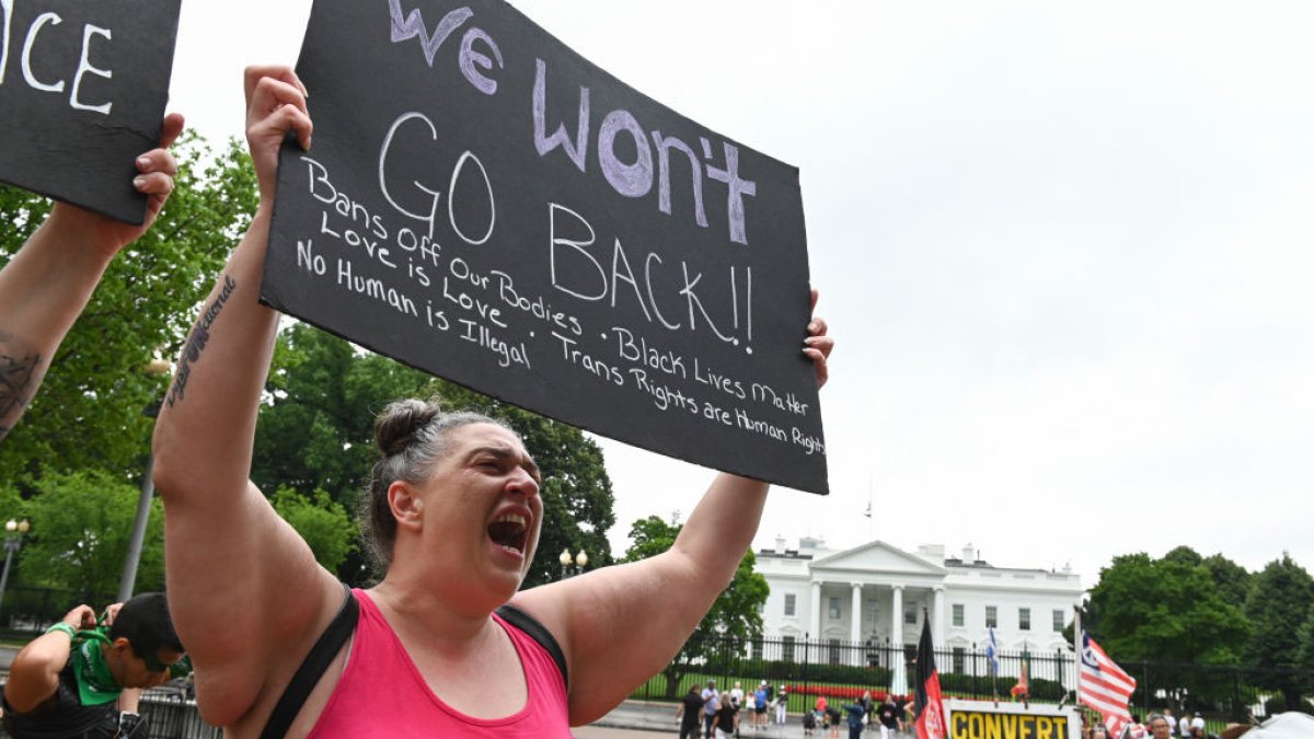 La promesa de Biden sobre el aborto en el aniversario de Roe vs Wade