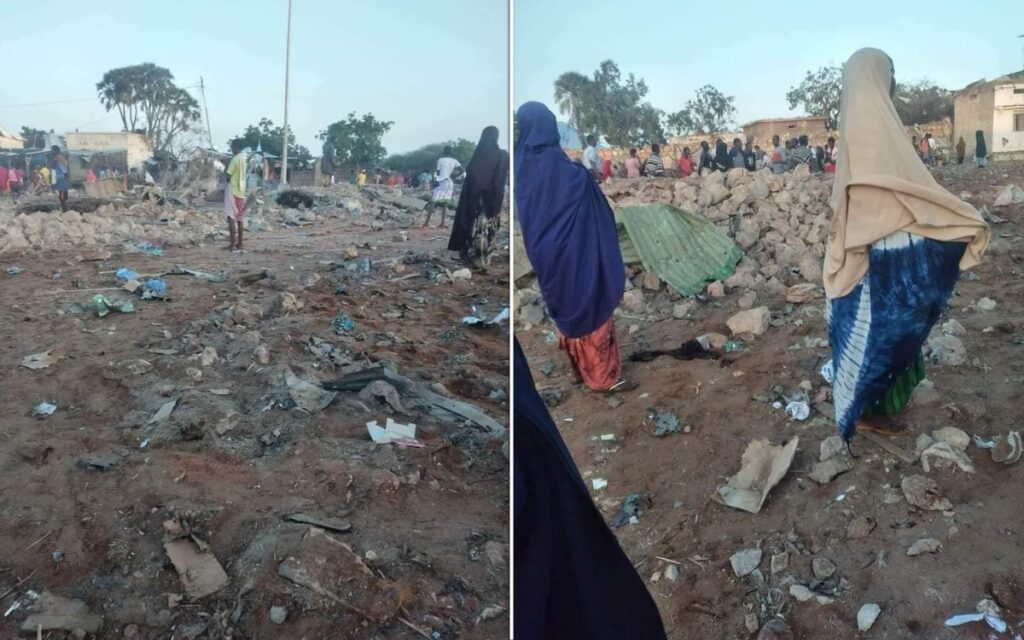 18 muertos por dos atentados simultáneos de coche bomba en Somalia