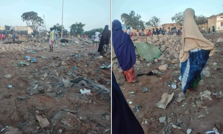 18 muertos por dos atentados simultáneos de coche bomba en Somalia