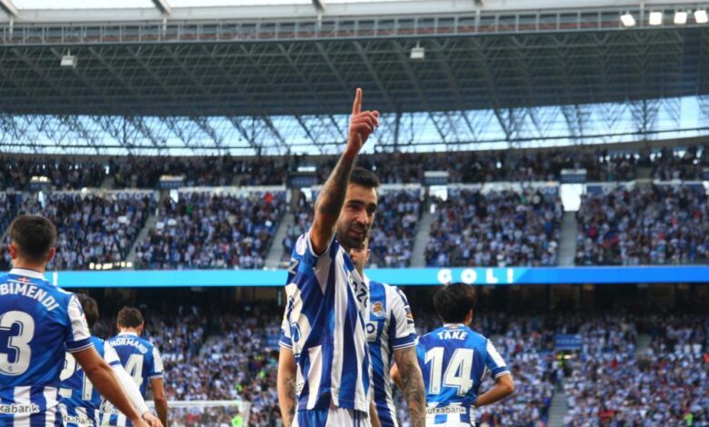 2-0: Fiesta total en Anoeta: vuelve Oyarzabal y gana la Real