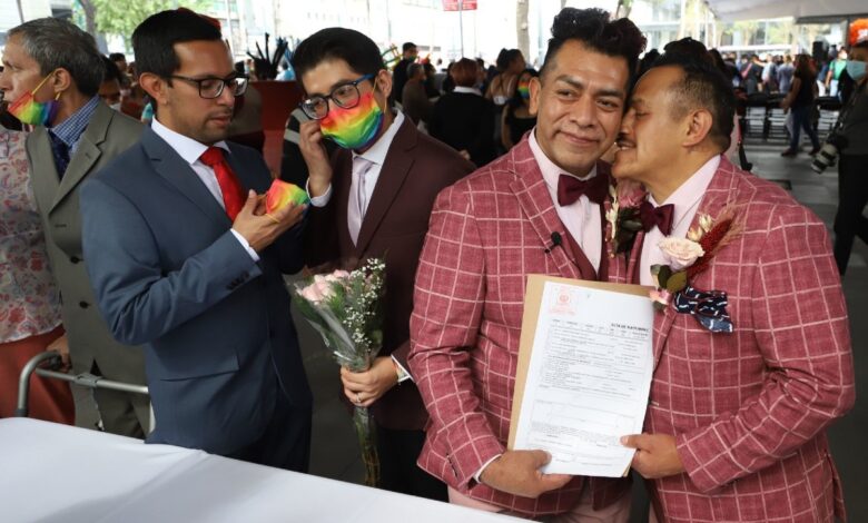 2022, año en el que el matrimonio igualitario se legalizó en todo México