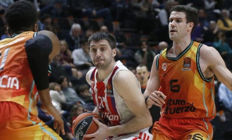 75-77: El Valencia no culmina su remontada ante Estrella Roja