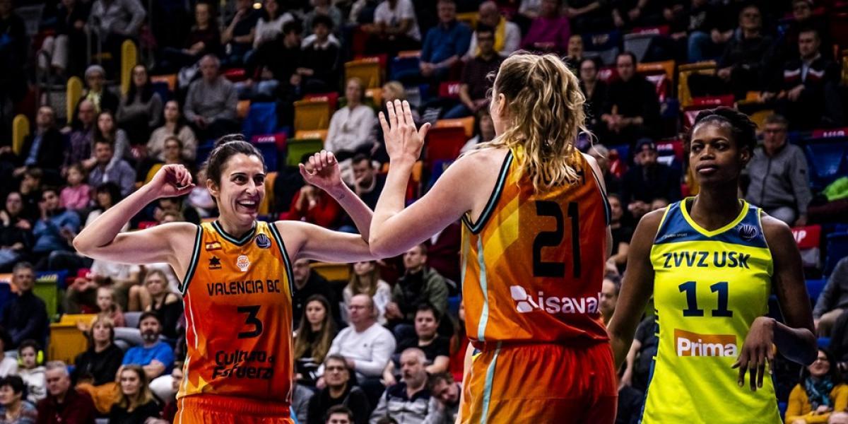 75-82: El Valencia logra un triunfo de prestigio en Praga