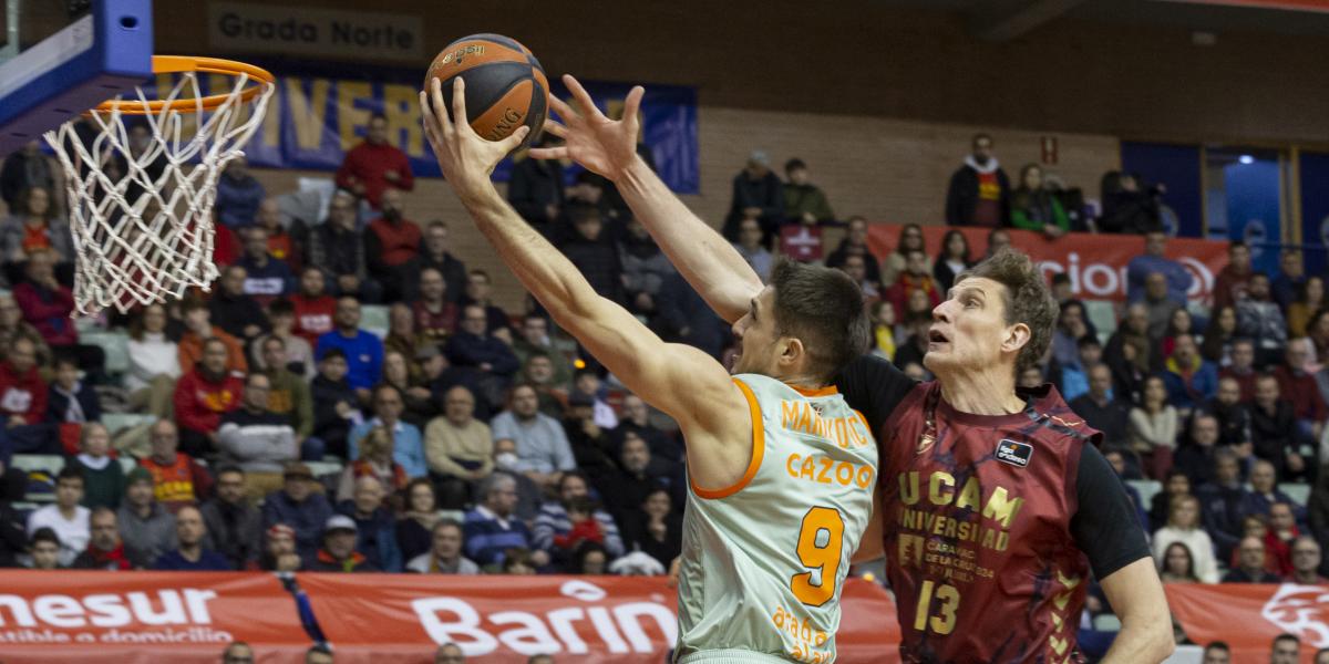80-87: El Baskonia gana en el homenaje del UCAM a José Luis Mendoza
