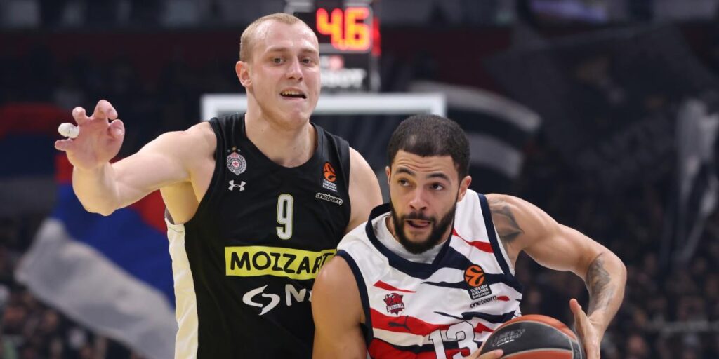 83-65: El Baskonia cae en las redes del Partizan