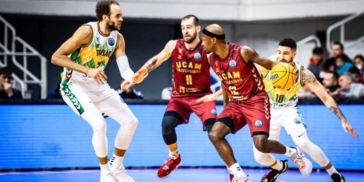 90-72: El UCAM pasa por encima del Bilbao