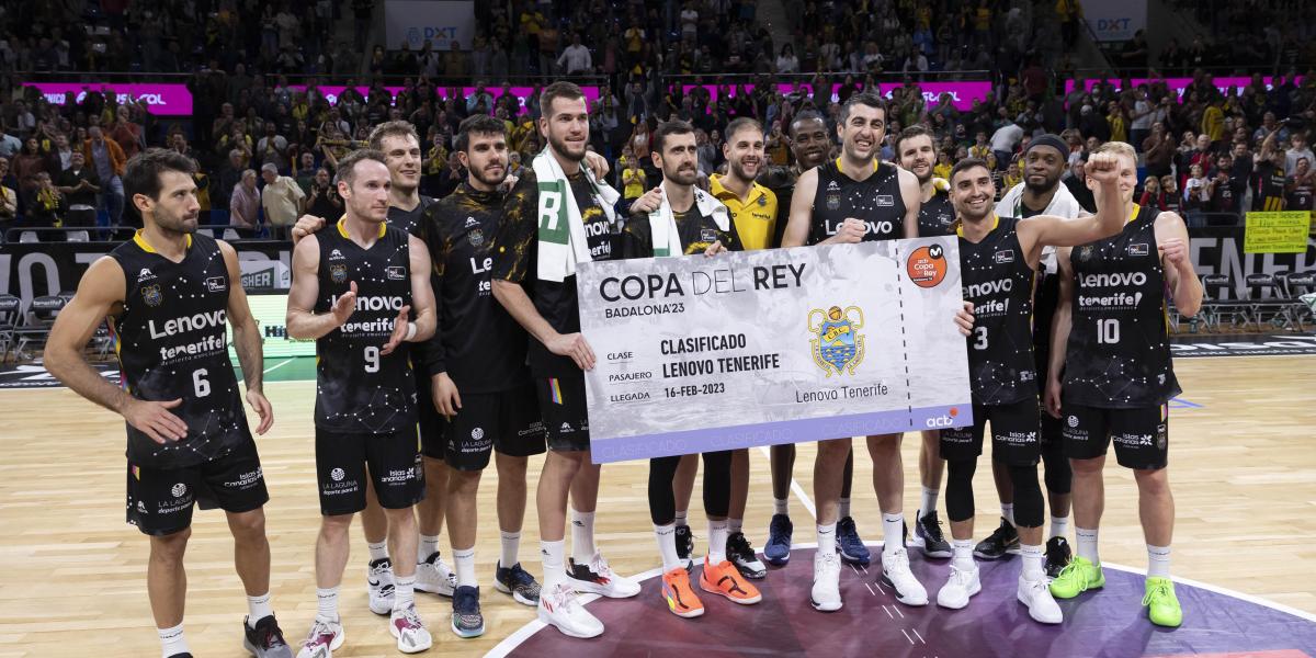 91-84: El Tenerife derrota al Unicaja y se asegura la Copa