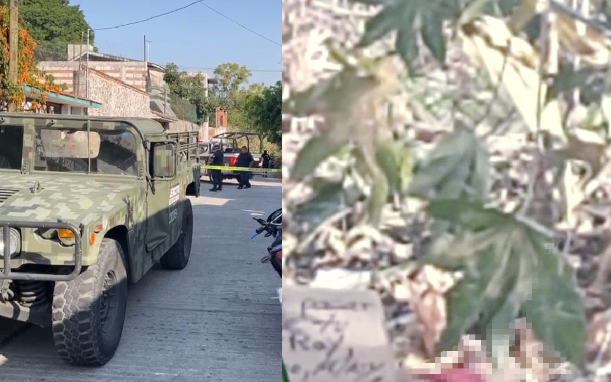 Abandonan cuerpo decapitado en Temixco, Morelos