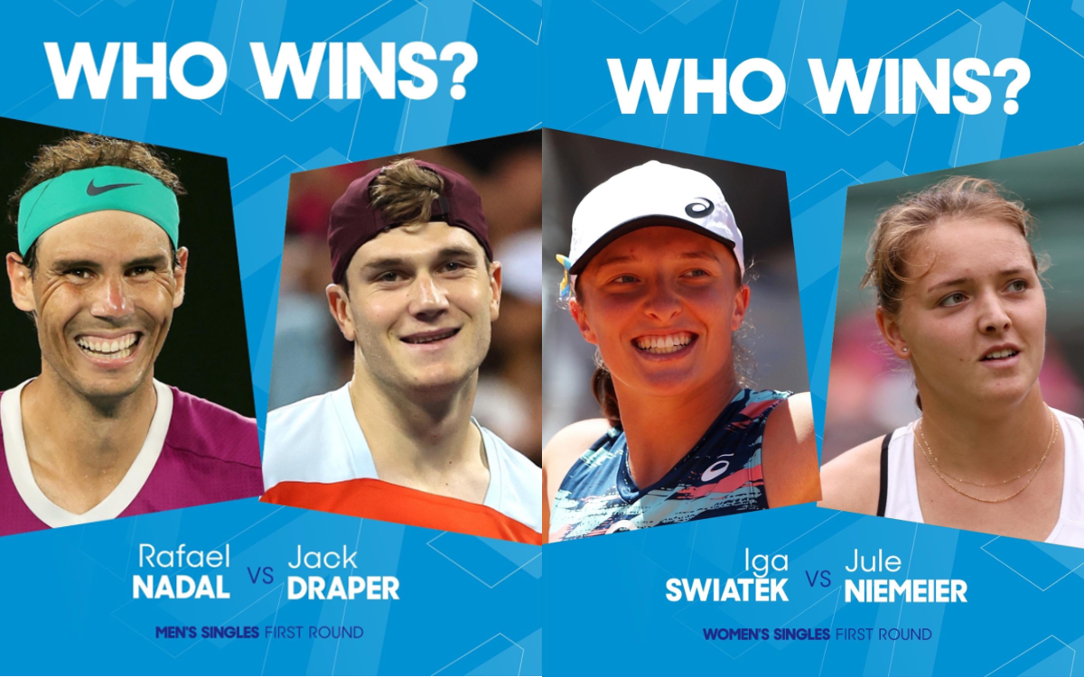 Abierto de Australia: Este es el cuadro principal del primer Grand Slam del año