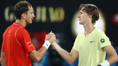 Abierto de Australia: ¡Cae otro favorito! Medvédev no puede contra Korda