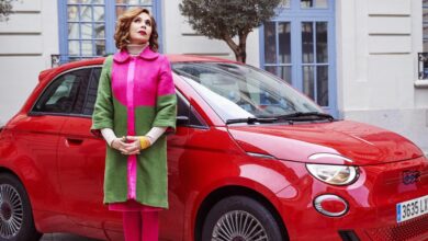 Ágatha Ruiz de la Prada cumple su sueño con el Fiat 500e