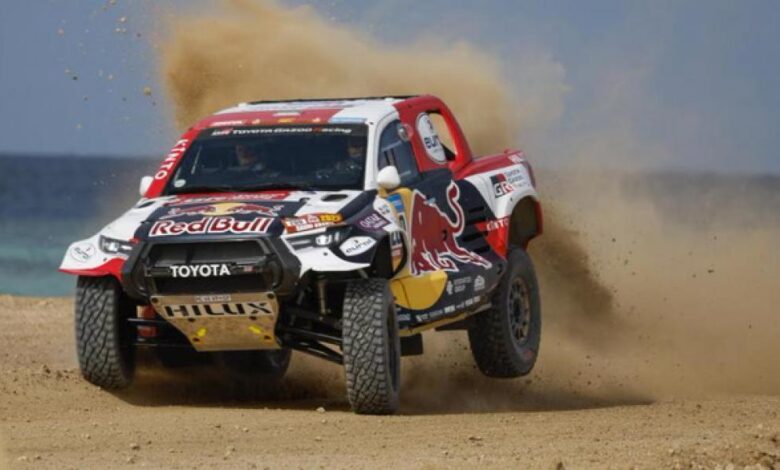 Al-Attiyah: "Creo que Carlos y Stéphane se han ido demasiado a la izquierda ahí"