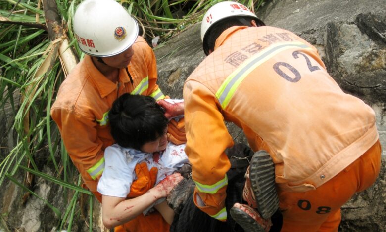Al menos 17 muertos y 22 heridos deja accidente de tráfico en China