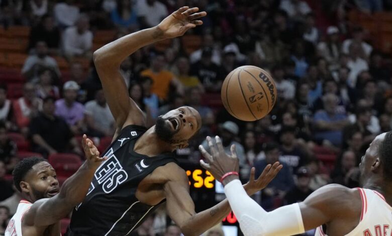 Alerta en los Nets: lesión de Kevin Durant...y podría ser serio