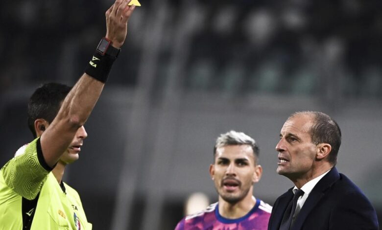 Allegri, ya cuestionado tras el 5-1 contra el Nápoles