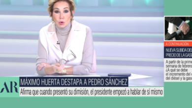 Ana Rosa no da crédito a la confesión de Máximo Huerta sobre su dimisión del Gobierno