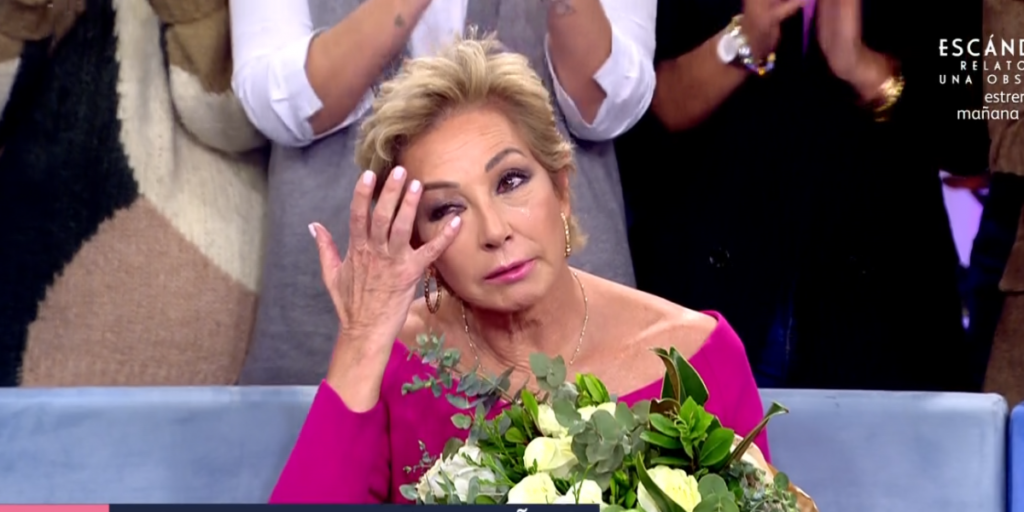 Ana Rosa rompe a llorar en el aniversario de su programa: "No sabía si iba a poder estar hoy aquí"