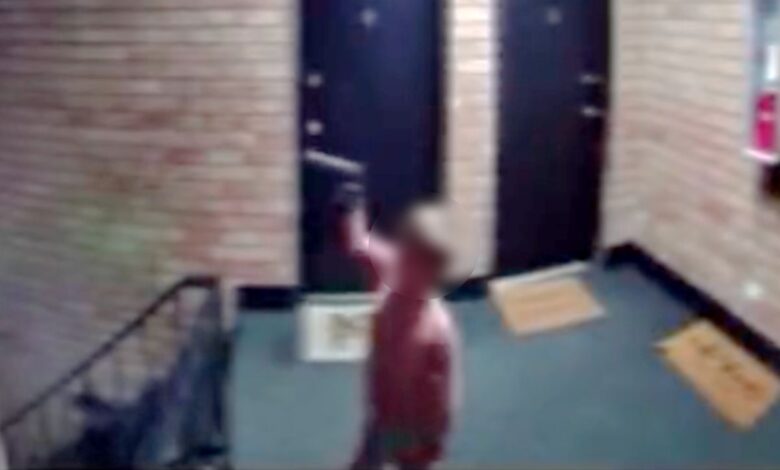 Bebé es grabado jugando con una pistola; detienen a su padre