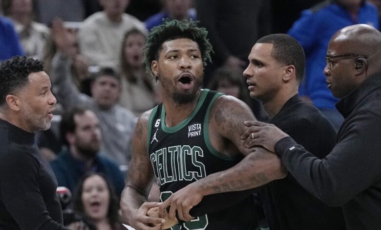 Bochorno de los Celtics con 'liada' de Smart: los Thunder les meten 150
