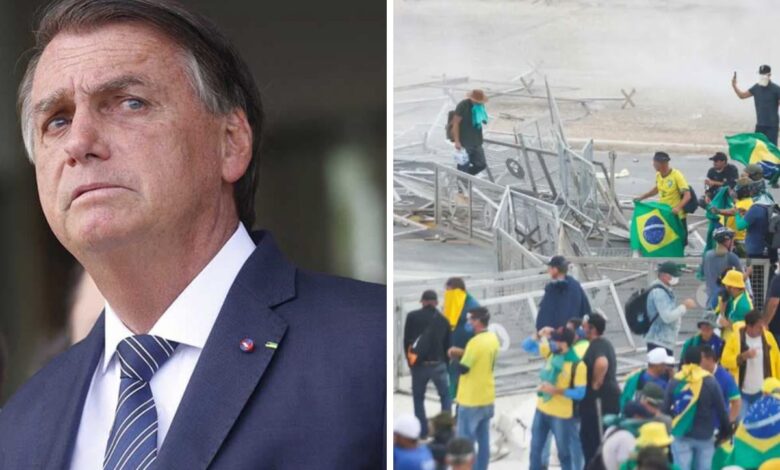 Bolsonaro mostró simpatía por manifestantes golpistas, pero rechaza responsabilidad legal: investigador de Brasilia