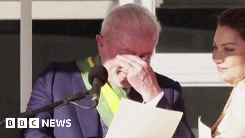 Brasil: Lula rompe a llorar en discurso presidencial