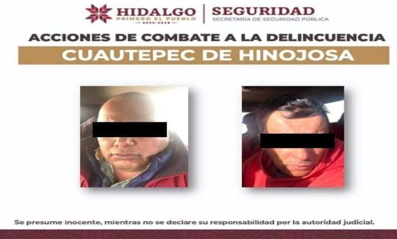 Cae presunto líder huachicolero en Hidalgo