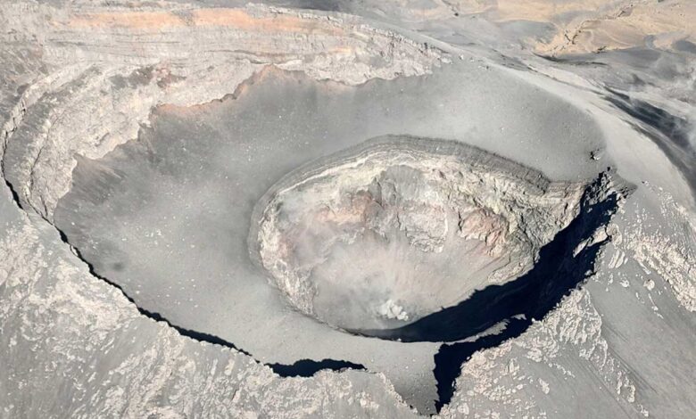 Cenapred sobrevuela volcán Popocatépetl; capta domo | Video