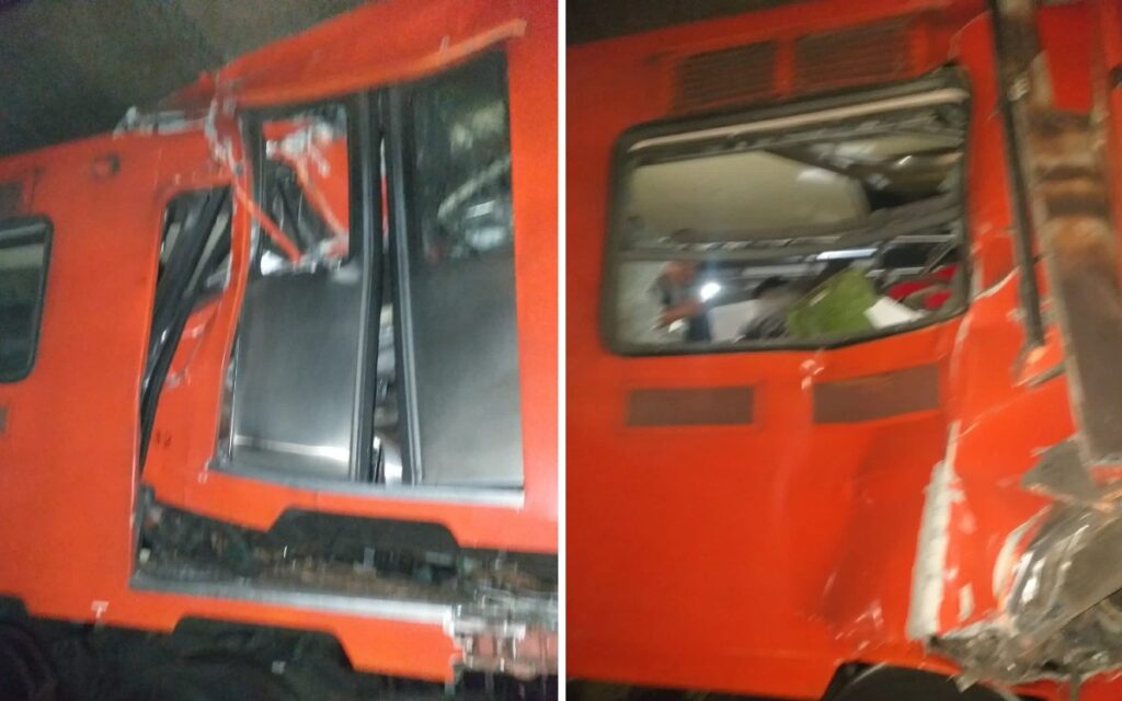 Chocan trenes de la Línea 3 del Metro de la CDMX
