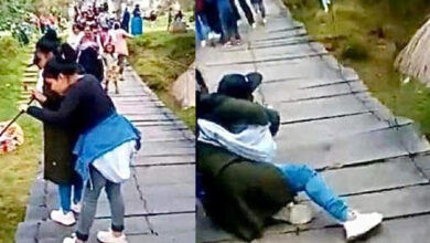 Colapsa puente colgante con turistas en Chiapas | Video