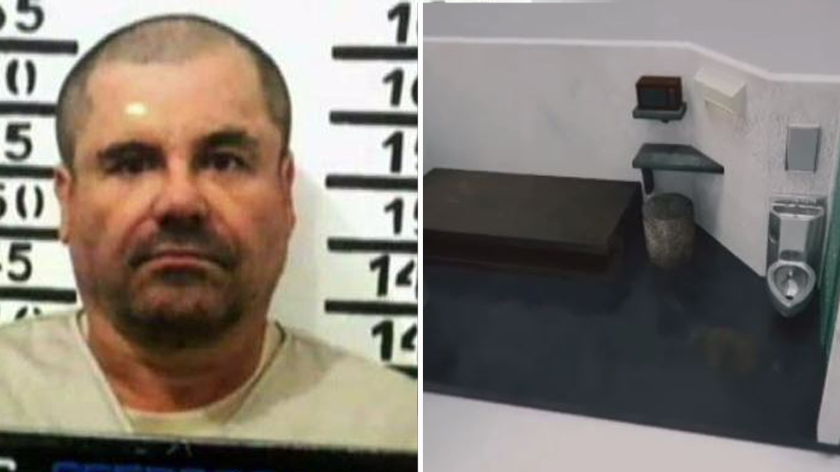 Cómo pasa sus días “El Chapo” Guzmán en una diminuta celda