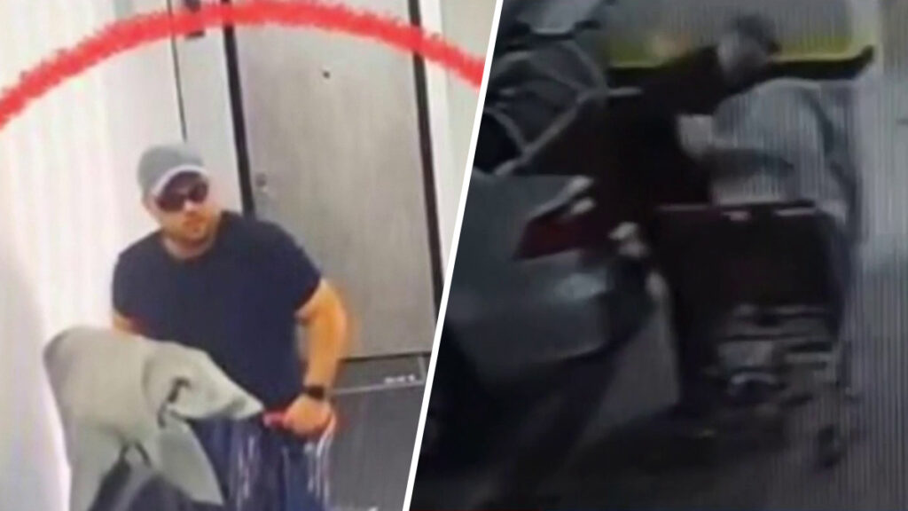 Con una maleta y carrito de supermercado: revelan videos del novio de Dj colombiana asesinada