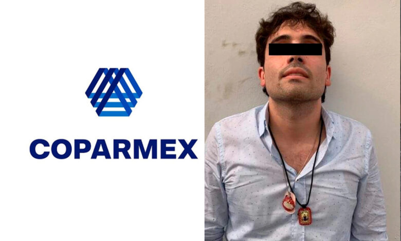 Coparmex reconoce al gobierno de AMLO por captura de Ovidio Guzmán