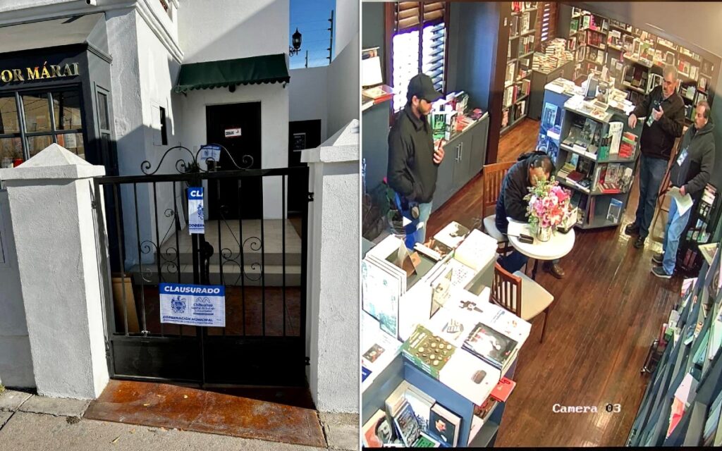 Corral inaugura librería en parque tras 'revancha' de gobernadora