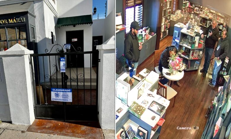 Corral inaugura librería en parque tras 'revancha' de gobernadora
