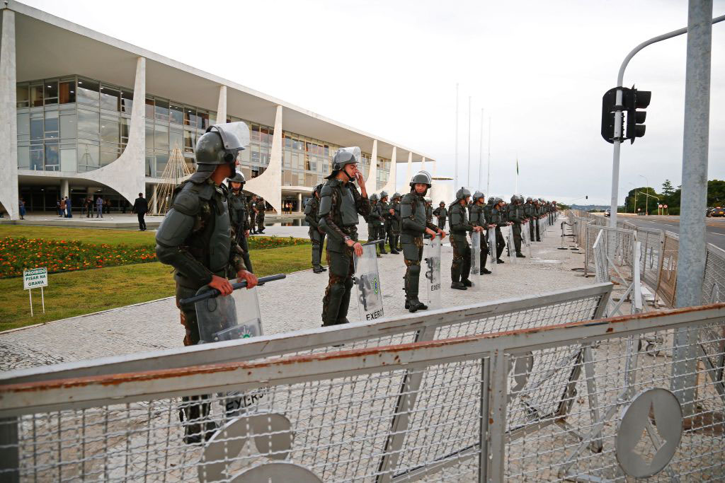 Crece la tensión en la capital de Brasil ante posibles nuevas protestas