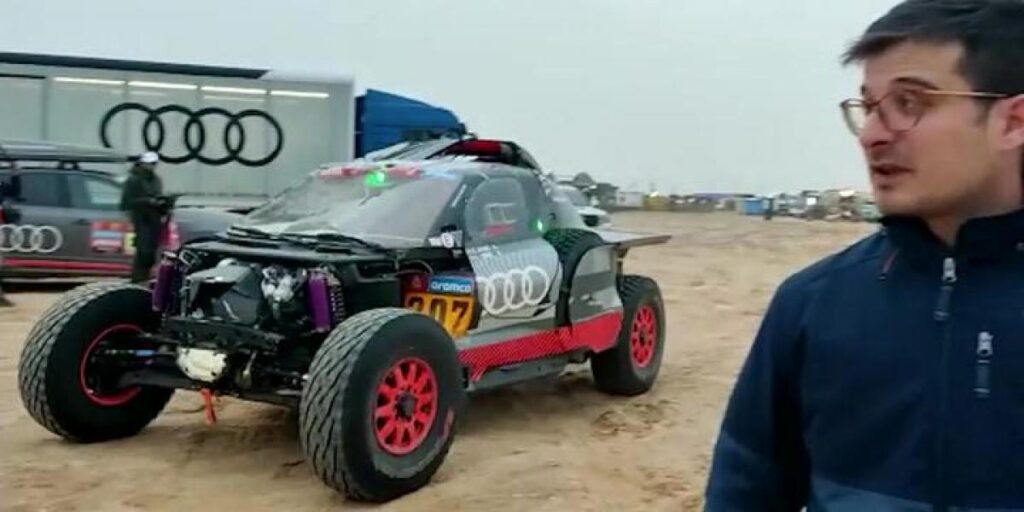 Cruel final: Sainz tiene que abandonar el Dakar