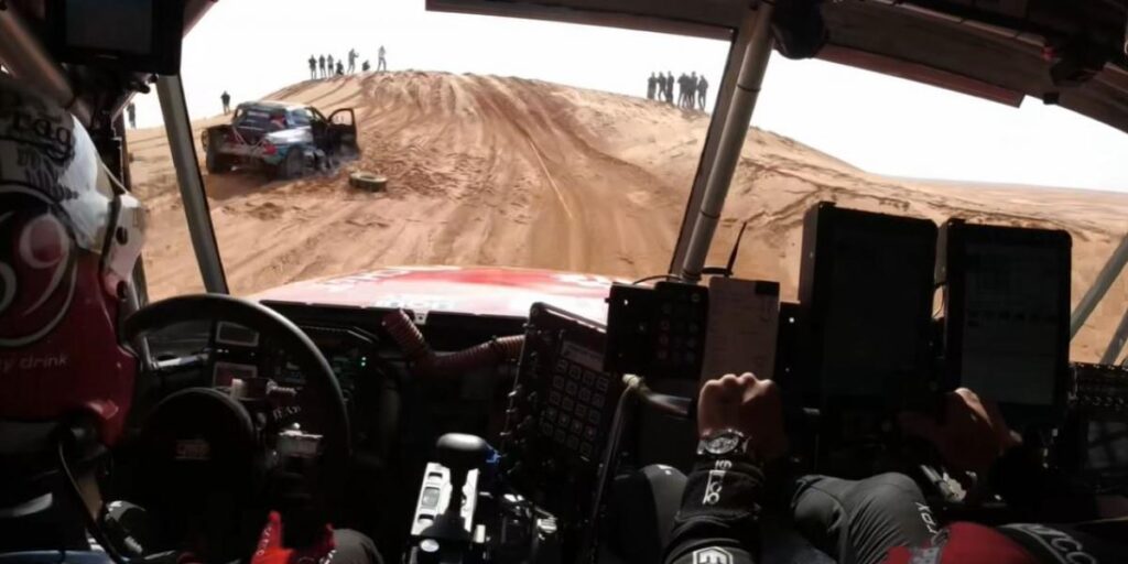 Dakar 2023: Ales Loprais, hundido por haber atropellado al aficionado italiano fallecido
