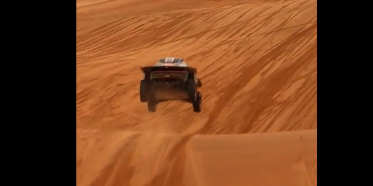 Dakar 2023: Así fue el vuelco de Carlos Sainz